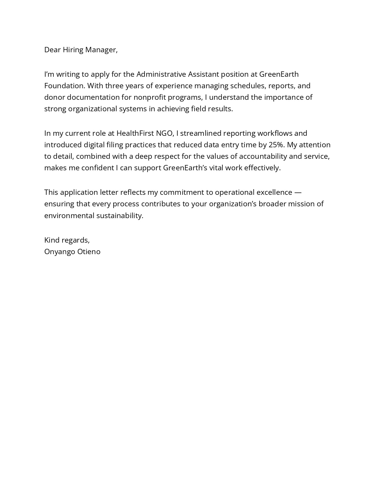 How to Write a Perfect Cover Letter for NGO Jobs (Free PDF Samples) How to Write a Perfect Cover Letter for NGO Jobs (Free PDF Samples)